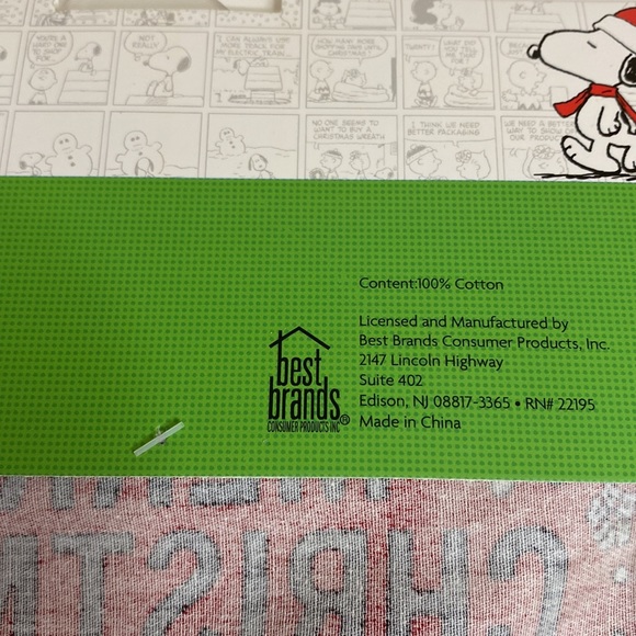 Snoopy apron & spoon rest set NWT! Merry Christmas and Joy print - Picture 11 of 16